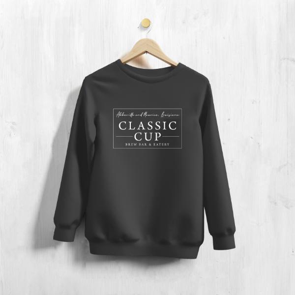 classic cup merch sweatshirt